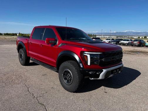Rapid Red Metallic Tinted Clearcoat 2025 Ford F-150 Raptor