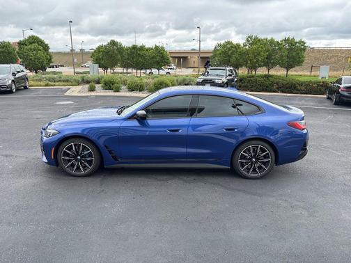 Portimao Blue Metallic 2025 BMW i4 Gran Coupe xDrive40
