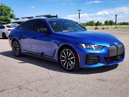 Portimao Blue Metallic 2025 BMW i4 Gran Coupe xDrive40