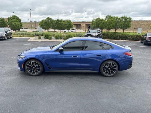 Portimao Blue Metallic 2025 BMW i4 Gran Coupe xDrive40