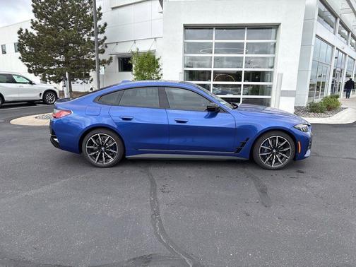 Portimao Blue Metallic 2025 BMW i4 Gran Coupe xDrive40