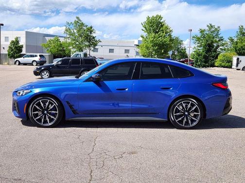 Portimao Blue Metallic 2025 BMW i4 Gran Coupe xDrive40