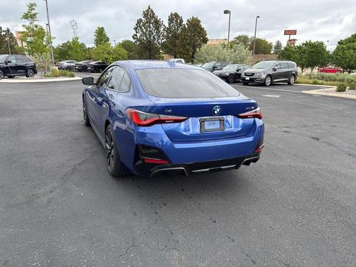 Portimao Blue Metallic 2025 BMW i4 Gran Coupe xDrive40