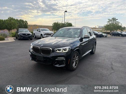 Black Sapphire Metallic 2019 BMW X3 M40i