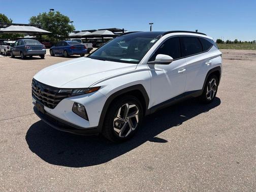 Serenity White Pearl 2023 Hyundai TUCSON Limited