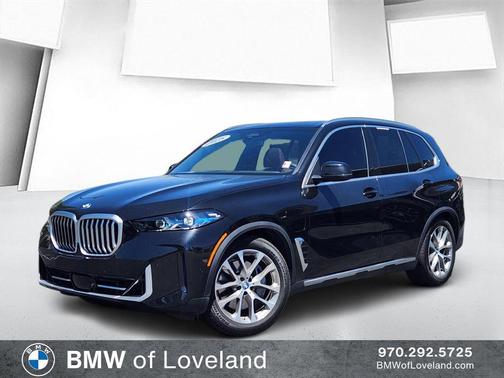 Black Sapphire Metallic 2025 BMW X5 PHEV xDrive50e