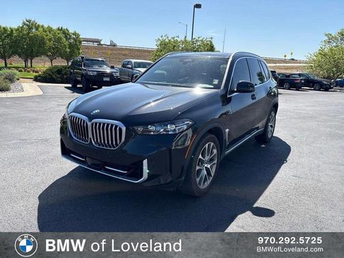 Black Sapphire Metallic 2025 BMW X5 PHEV xDrive50e