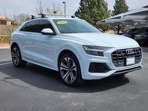 Glacier White Metallic 2019 Audi Q8 3.0T Premium