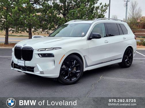 Alpine White 2024 BMW X7 xDrive40i