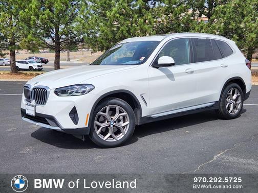 Alpine White 2024 BMW X3 xDrive30i