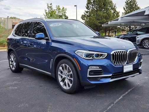 Phytonic Blue Metallic 2021 BMW X5 PHEV xDrive45e