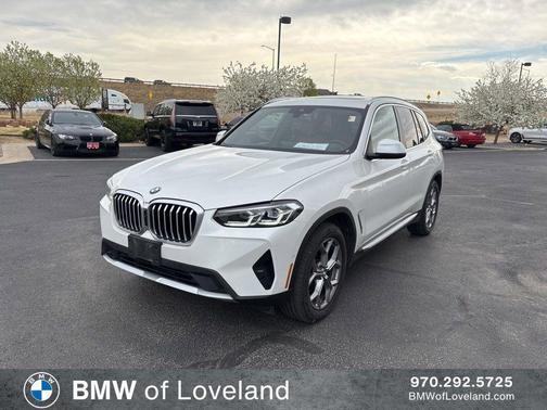 Mineral White Metallic 2024 BMW X3 xDrive30i