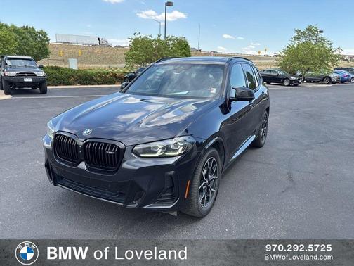 Carbon Black Metallic 2023 BMW X3 M40i