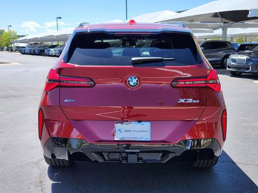 Vegas Red Metallic 2026 BMW X3 30 xDrive