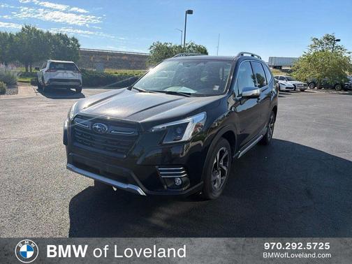 Crystal Black Silica 2023 Subaru Forester Touring