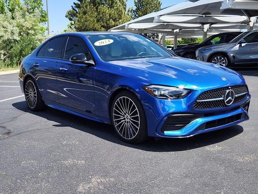 Starling Blue Metallic 2024 Mercedes-Benz C-Class C 300 4MATIC