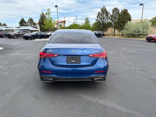 Starling Blue Metallic 2024 Mercedes-Benz C-Class C 300 4MATIC