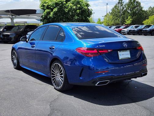 Starling Blue Metallic 2024 Mercedes-Benz C-Class C 300 4MATIC