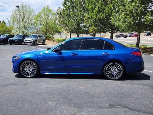 Starling Blue Metallic 2024 Mercedes-Benz C-Class C 300 4MATIC