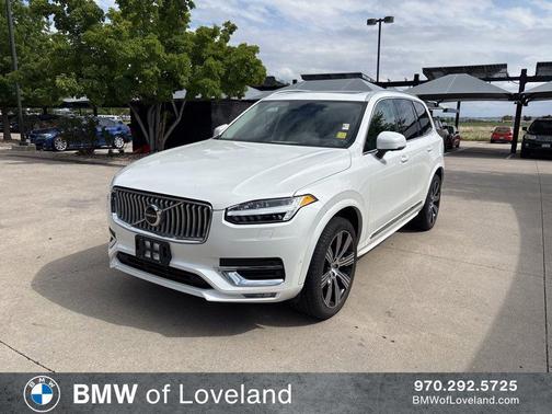 White 2023 Volvo XC90 B6 Ultimate 7-Seater