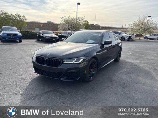 Dark Graphite Metallic 2023 BMW 540 i xDrive