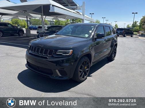 Diamond Black Crystal Pearlcoat 2021 Jeep Grand Cherokee Trackhawk