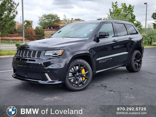 Diamond Black Crystal Pearlcoat 2021 Jeep Grand Cherokee Trackhawk