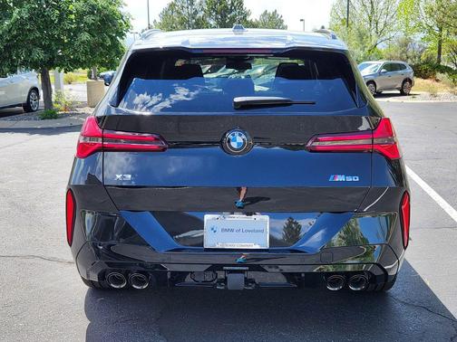 Black Sapphire Metallic 2026 BMW X3 M50 xDrive