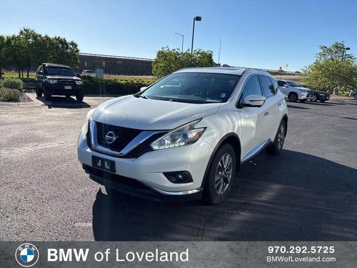 Pearl White 2015 Nissan Murano SL