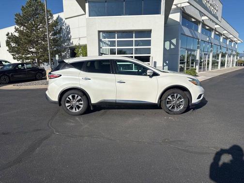 Pearl White 2015 Nissan Murano SL