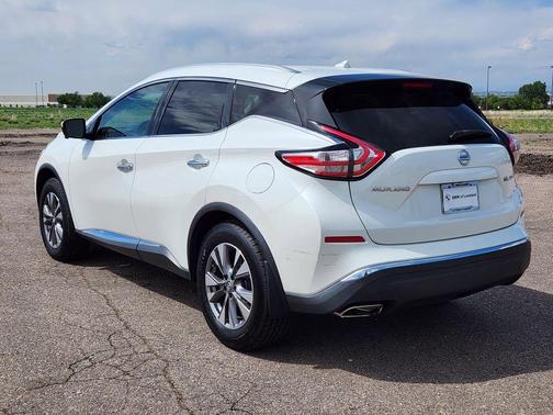 Pearl White 2015 Nissan Murano SL