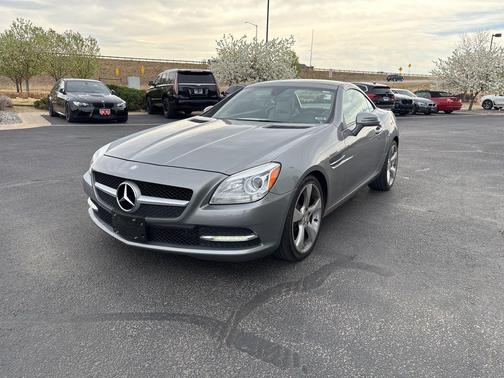 Grey 2012 Mercedes-Benz SLK-Class SLK350