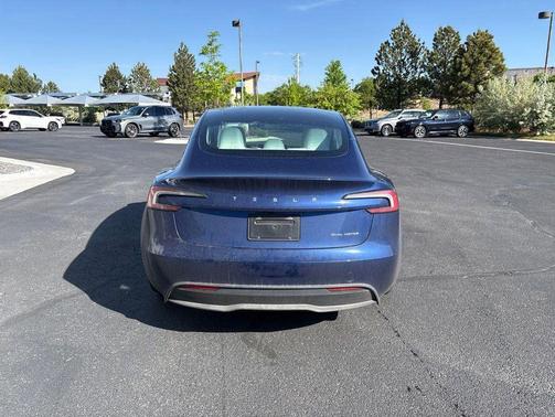 Deep Blue Metallic 2025 Tesla Model 3 Long Range