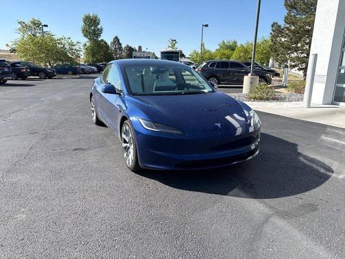 Deep Blue Metallic 2025 Tesla Model 3 Long Range