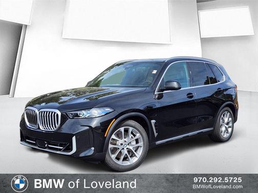 Black Sapphire Metallic 2026 BMW X5 PHEV xDrive50e