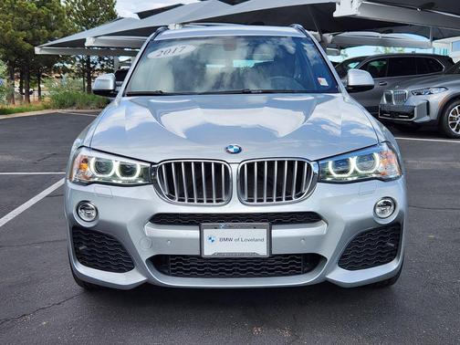 Glacier Silver Metallic 2017 BMW X3 xDrive28i