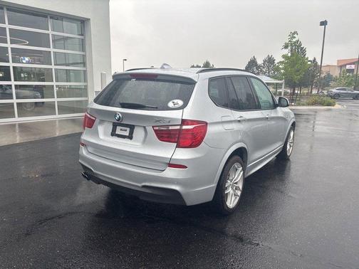 Glacier Silver Metallic 2017 BMW X3 xDrive28i