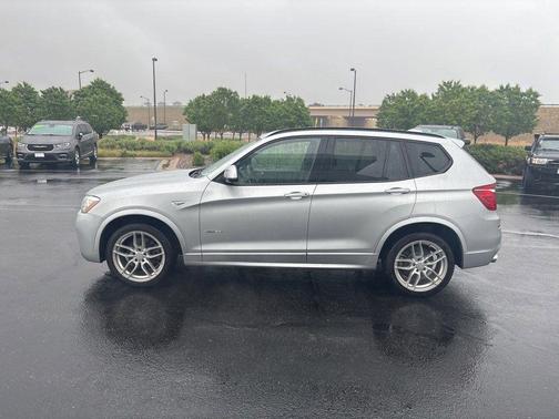 Glacier Silver Metallic 2017 BMW X3 xDrive28i
