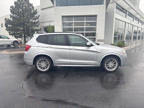 Glacier Silver Metallic 2017 BMW X3 xDrive28i