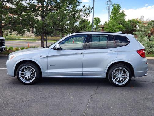Glacier Silver Metallic 2017 BMW X3 xDrive28i