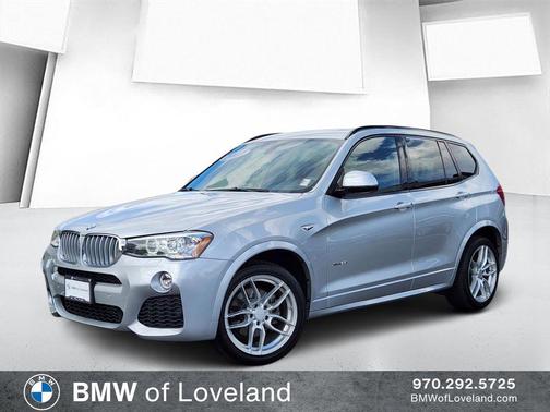 Glacier Silver Metallic 2017 BMW X3 xDrive28i