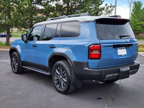 Blue / Gray 2025 Toyota Land Cruiser Base