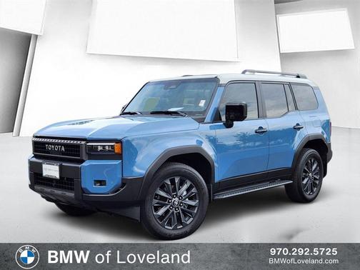 Blue / Gray 2025 Toyota Land Cruiser Base