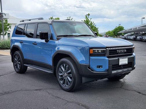Blue / Gray 2025 Toyota Land Cruiser Base