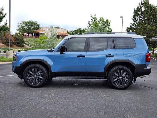 Blue / Gray 2025 Toyota Land Cruiser Base