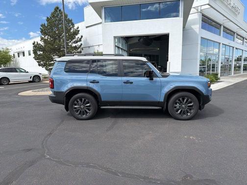 Blue / Gray 2025 Toyota Land Cruiser Base