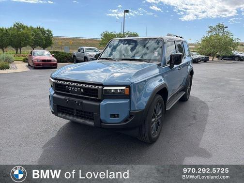 Blue / Gray 2025 Toyota Land Cruiser Base