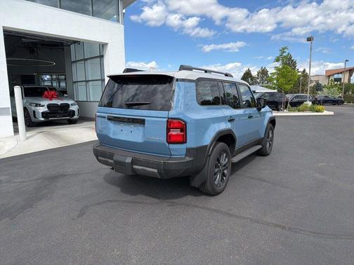 Blue / Gray 2025 Toyota Land Cruiser Base