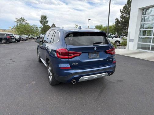 Phytonic Blue Metallic 2021 BMW X3 xDrive30i