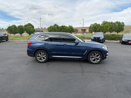 Phytonic Blue Metallic 2021 BMW X3 xDrive30i